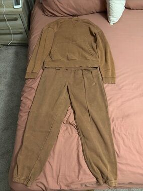 adidas Brown all SZN sweat suit